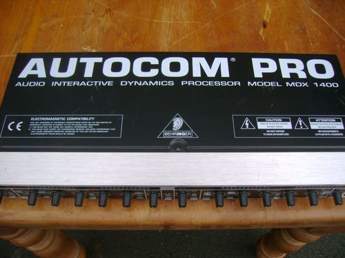 Behringer Autocom Pro MDK1400 Sound Limiter Behringer Autocom Pro MDK1400 Sound Limiter