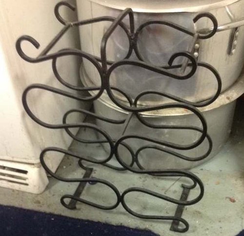 Cast Iron Wine Rack Cast Iron Wine Rack