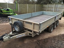 Ifor Williams LM146G - 14ft Tri Axle Trailer