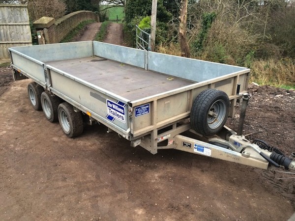 Ifor Williams LM146G 14ft Tri Axle Trailer