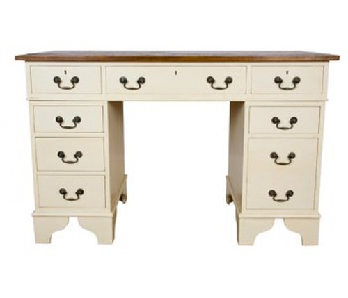 Recycled Plank Top Painted Desk Recycled Plank Top Painted Desk