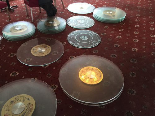 Glass Lazy Susan Glass Lazy Susan