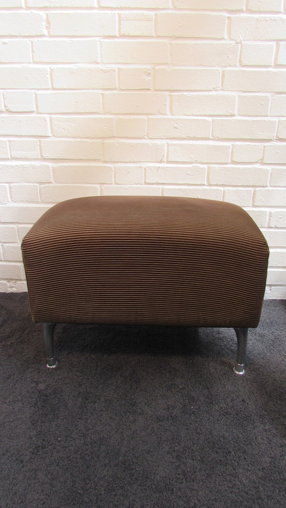 Secondhand Hotel Furniture | Lounge and Bar | 10x Brown & Beige Cord ...