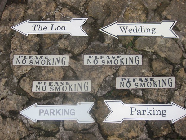 wedding signs