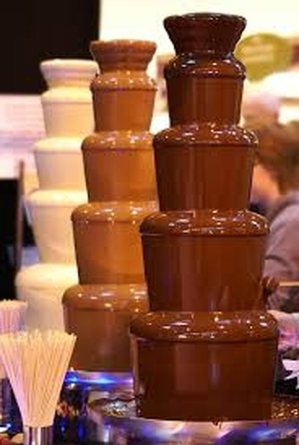 5 tier chocolate fountains