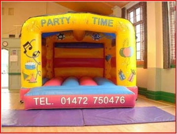 Party time bouncy castle