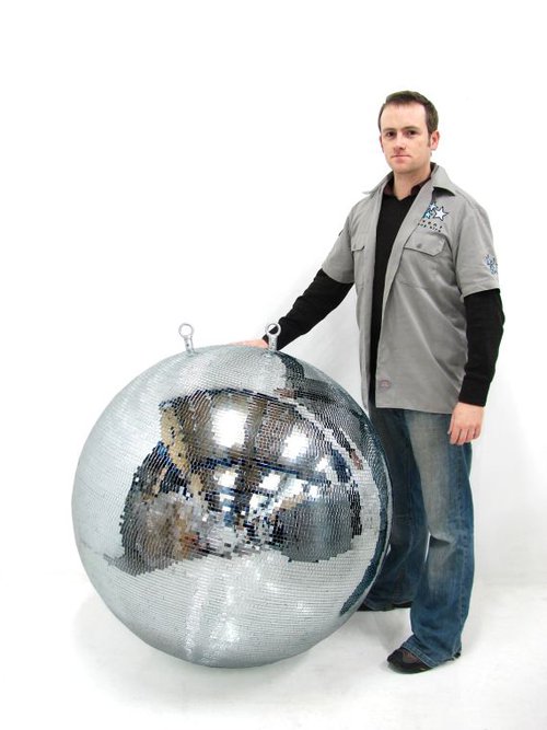 8x 1000mm Mirror Balls