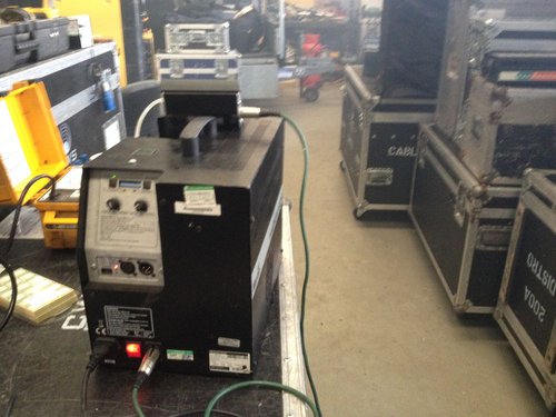 Second hand haze machine