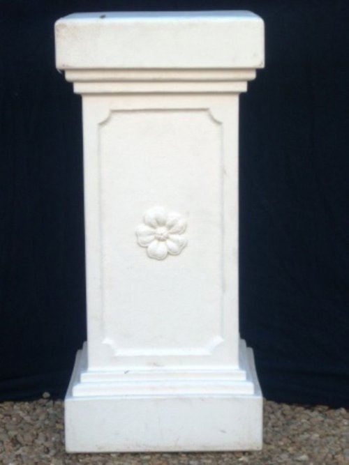 Greek style pedestals for statues or vases Greek style pedestals for statues or vases