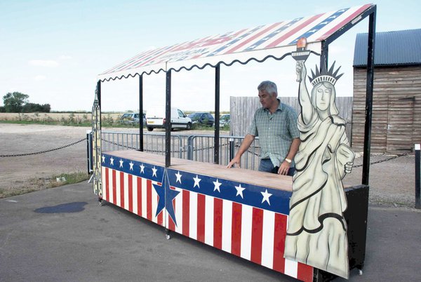American food stall for sale