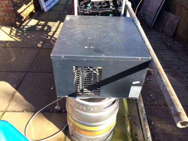 Keg cooler cooling unit