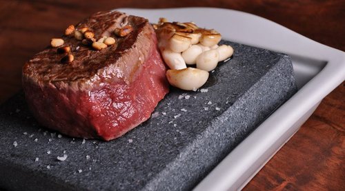 Black Rock Grill steak