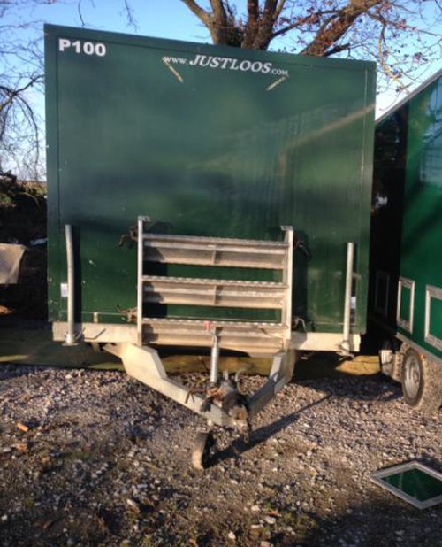Mobile urinal toilet trailer Mobile urinal toilet trailer