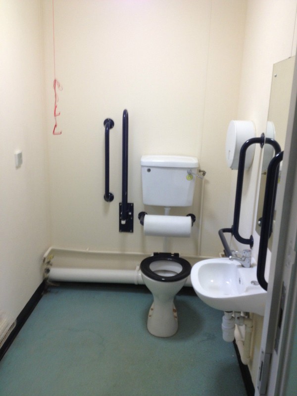 Modular Building disabled bathroom