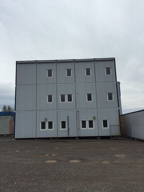 15 Bays 3 Storey Office Canteen Welfare Toilet Accommodation