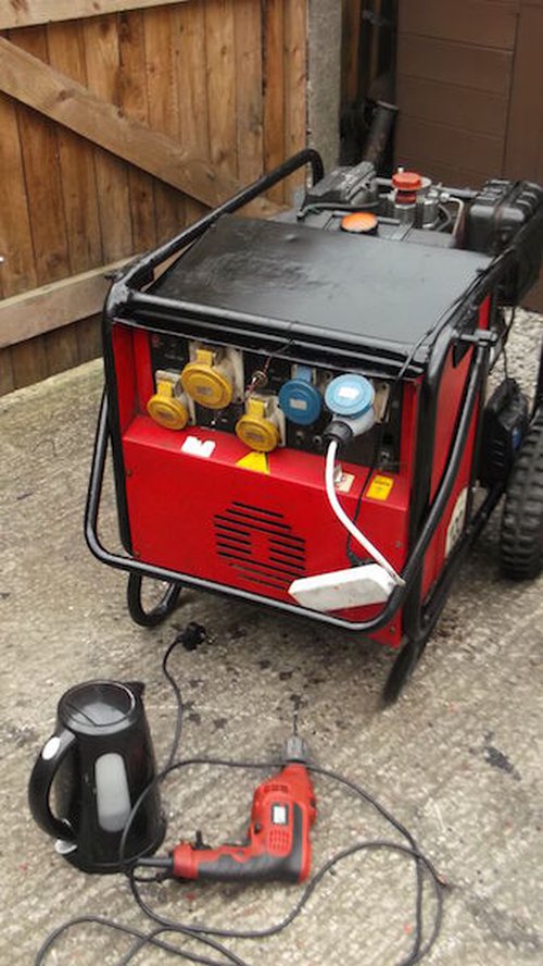 Key Start Brooke Thompson 6kVa Diesel Generator