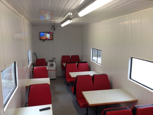 Catering trailer for TV or Film