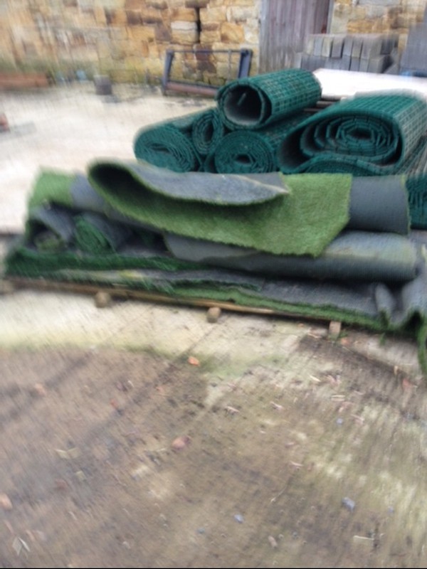Used Artificial Grass