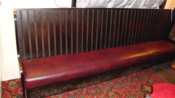 Pub bench / church pew