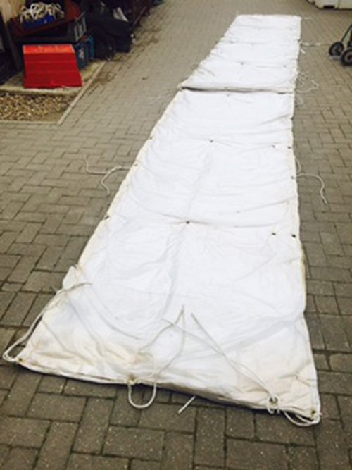 Acoustic Marquee Barrier / lining
