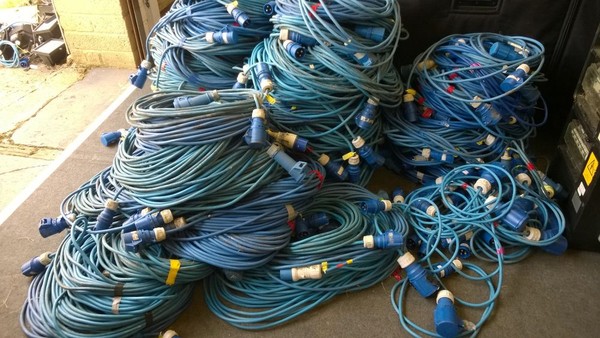 Buy Power Cables 16a Job Lot 