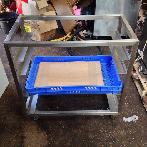 Stainless Steel Storage Rack with runners