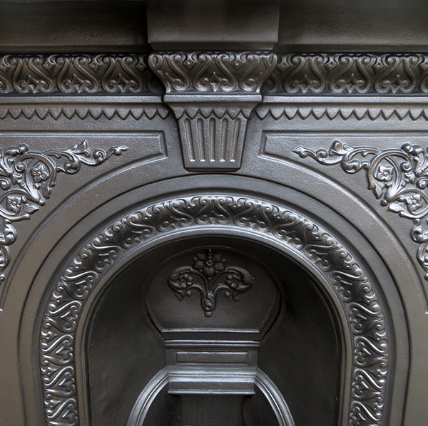 Finely Detailed Antique Fireplace