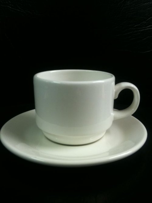 6.1/4oz Dudson Tea Cup 001U & Saucer to Match 6.1/4oz Dudson Tea Cup 001U & Saucer to Match