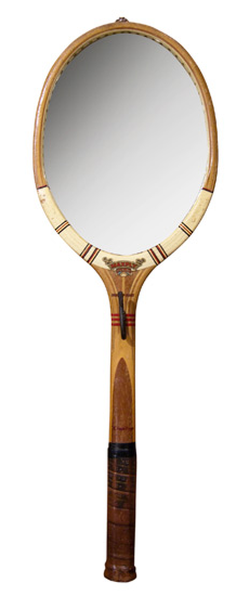 Tennis Racket Mirror  Tennis Racket Mirror