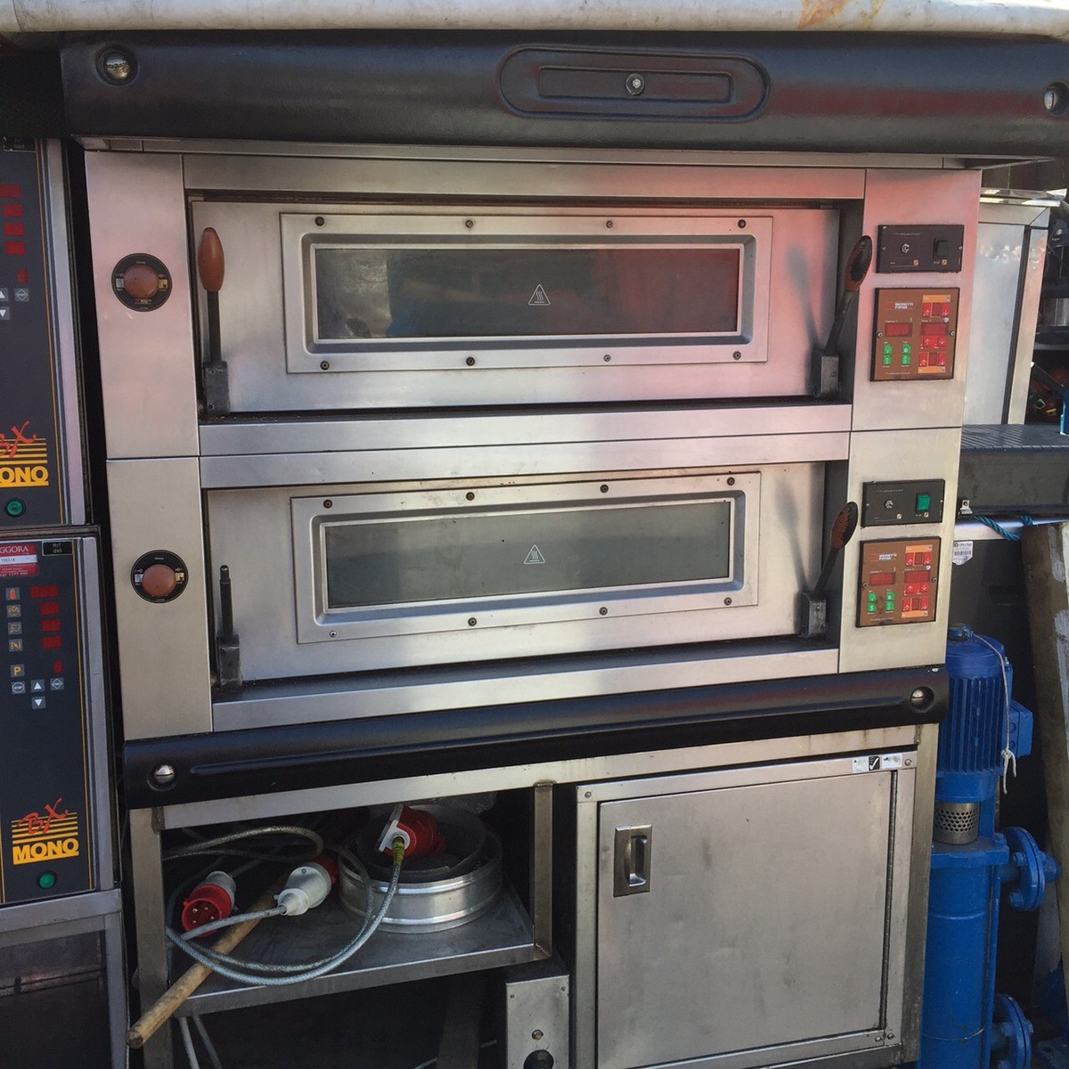 Secondhand Catering Equipment Pizza Ovens and Pasta Equipment Moretti Forni Double Pizza