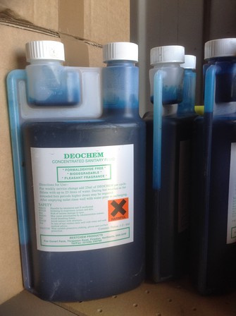 DEOCHEM Concentrated Sanitary Fluid "Blues"