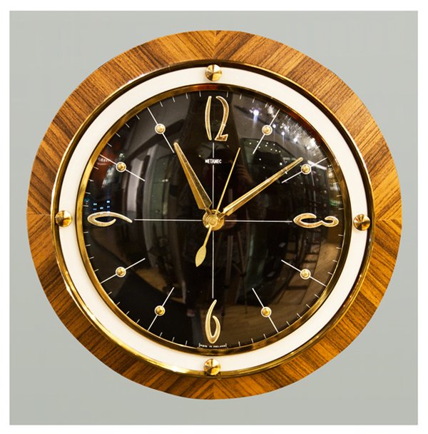 Sixties Vintage “Metamec” English Wall Clock
