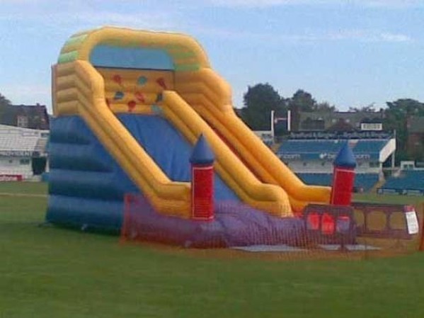 huge inflatable slide