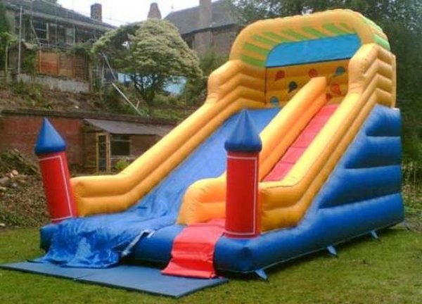 inflatable mega slide
