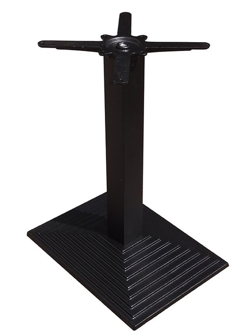 New Step Rectangle Cast Iron Black Table Base New Step Rectangle Cast Iron Black Table Base