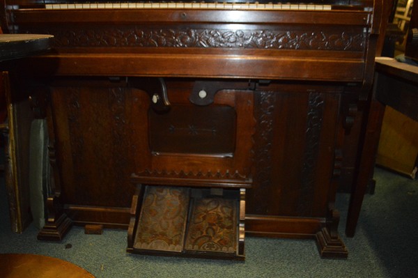 Walnut Church Organ pedals
