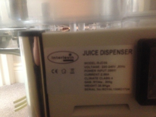 Interlevin Juice Dispenser