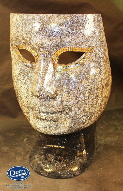 Gold Mosaic Face Chair  Gold Mosaic Face Chair