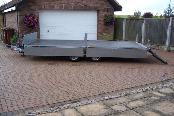 Ifor williams drop side trailer 16ft