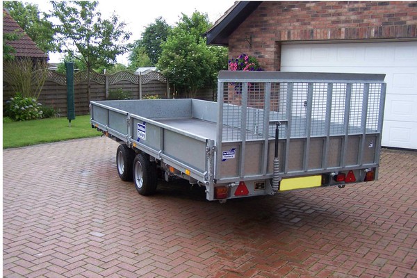 Second hand ifor williams trailer.