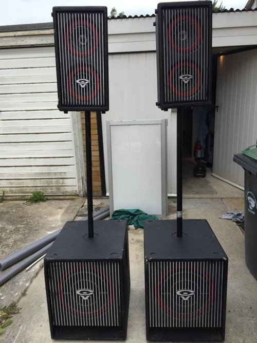 Cerwin Vega active PA Sound System Cerwin Vega active PA Sound System