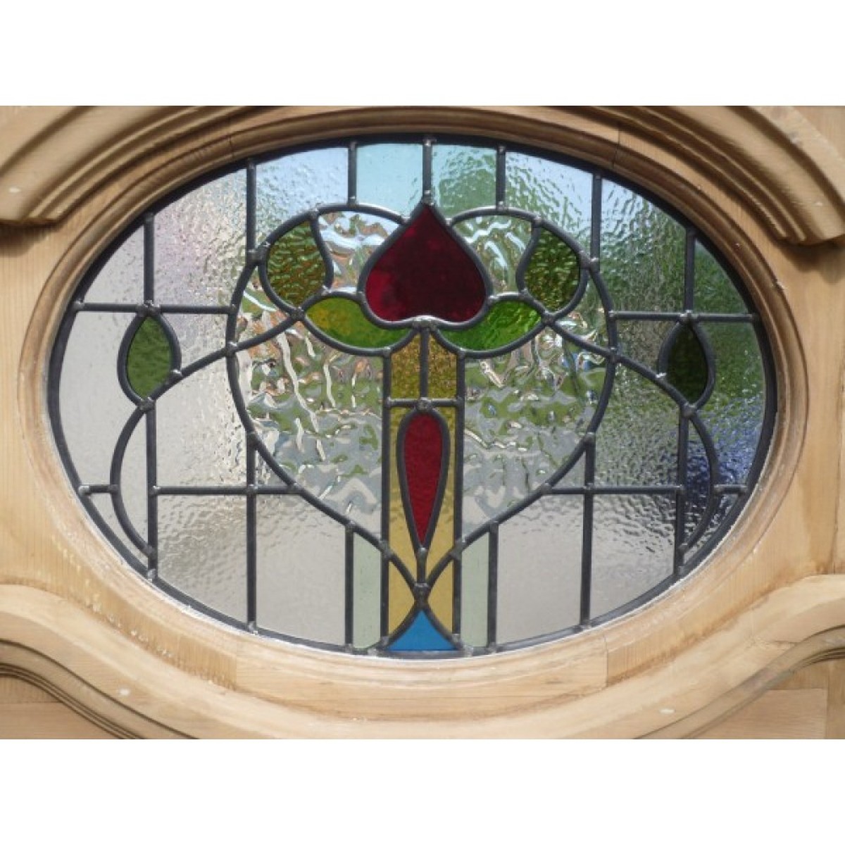 Secondhand Vintage And Reclaimed Doors And Windows 1930 Edwardian Stained Glass Exterior