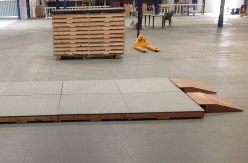 Chequer Plate Cassette Plinth / Flooring