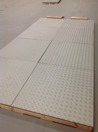 Used Chequer Plate Flooring For Sale