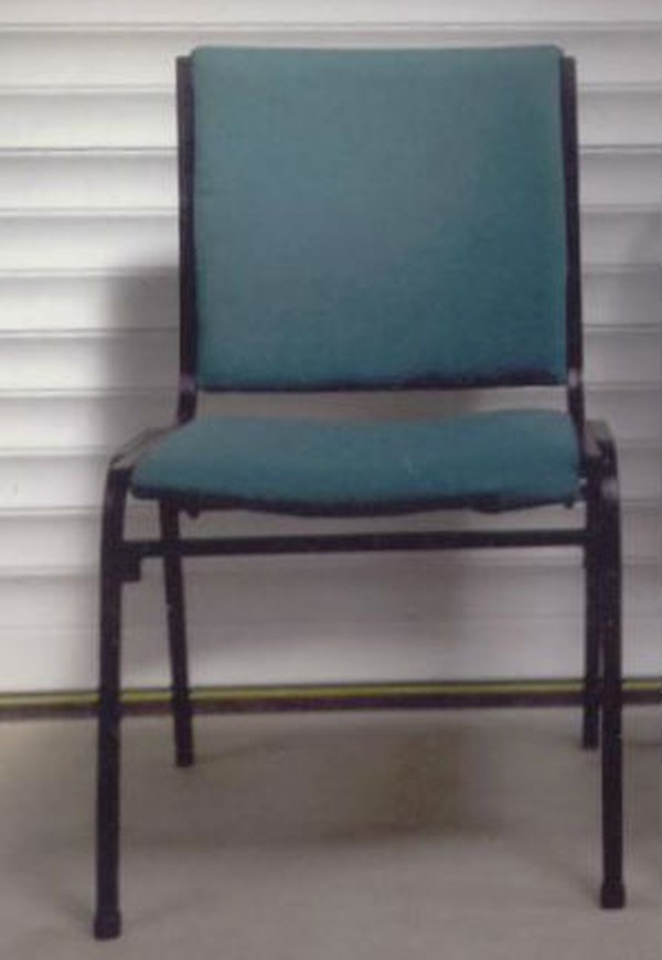 Upholstered stacking chairs for sale