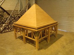 Table and Pyramid Film Prop 