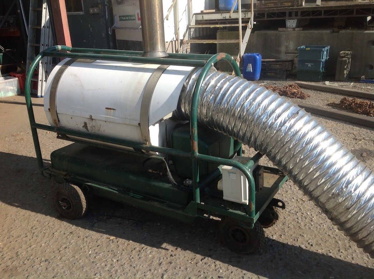 Curlew SecondHand Marquees Heaters Indirect 10x Indirect Space