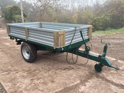 Compact Hydraulic Tipping Trailer - Staffordshire
