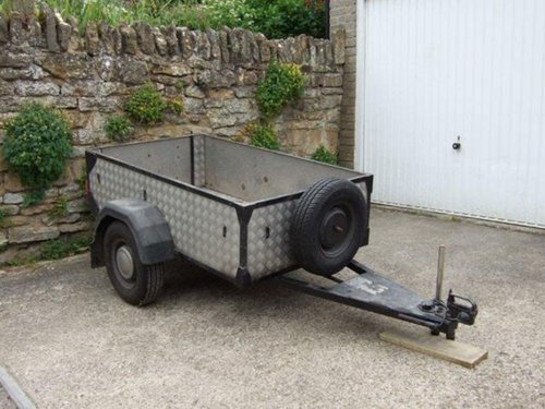 Aluminium chequer plate trailer 5ft x 3ft Aluminium chequer plate trailer 5ft x 3ft
