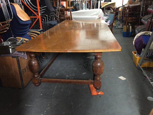 Large Oak refectory table